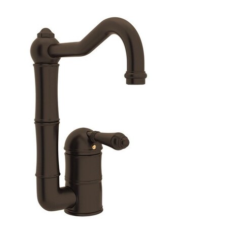 Rohl Acqui Single Hole Faucet In Tuscan Brass A3608/6.5LMTCB-2